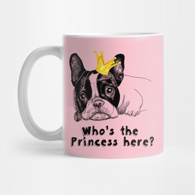 French bulldog is little princess by VicaVeresk